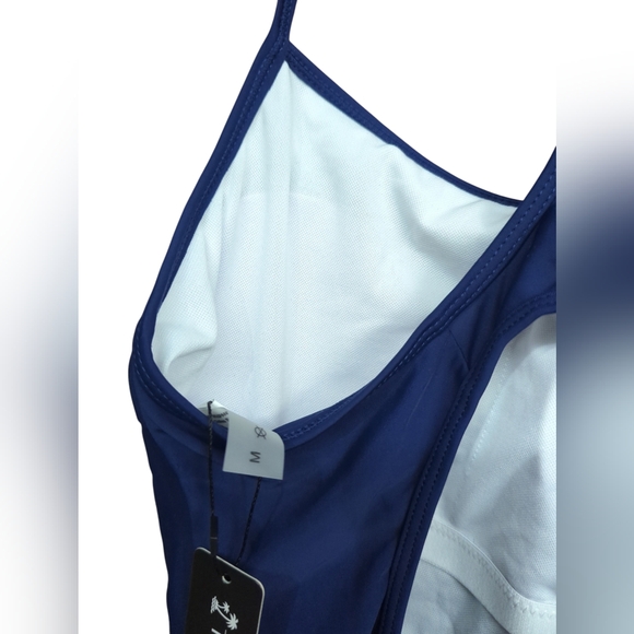 Tempt Me Athletic One Piece Women's Training Sport Tummy Control Swimsuit Size M - Picture 10 of 10